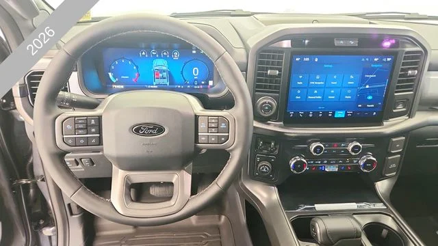New 2026 Carbonized Gray Metallic Ford Lariat® image 13