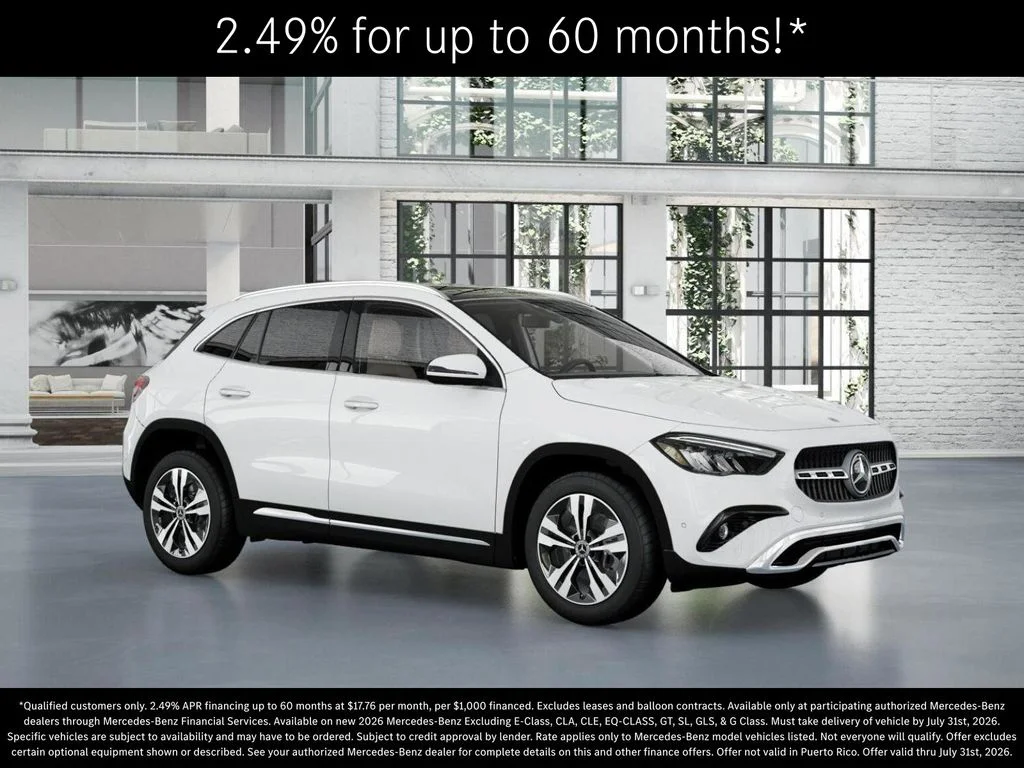 New 2026 Polar White Mercedes-Benz GLA 250 image 12