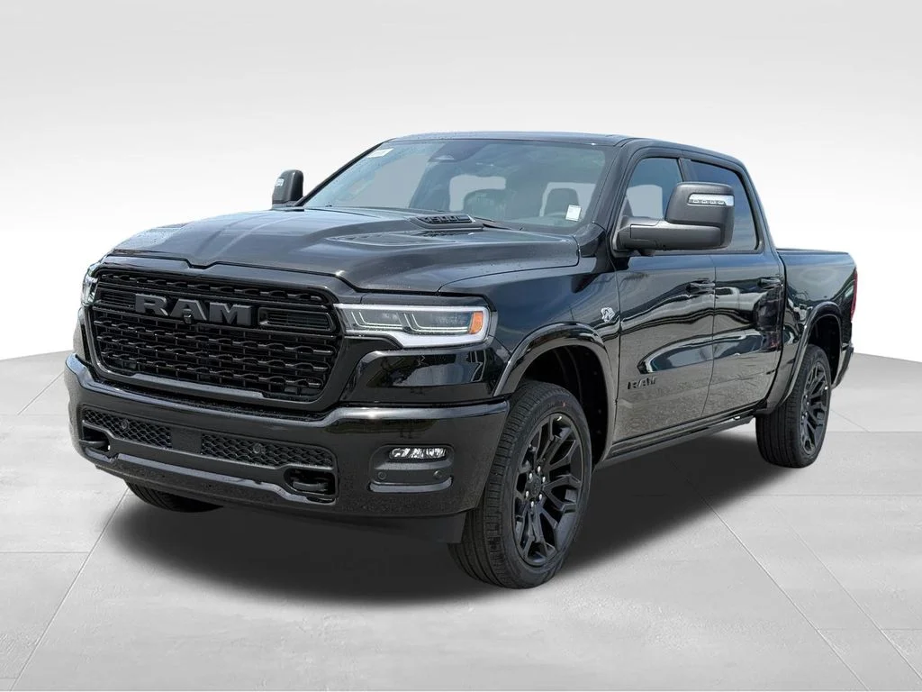 New 2026 Diamond Black Crystal Pearl-Coat Exterior Paint RAM Limited image 1