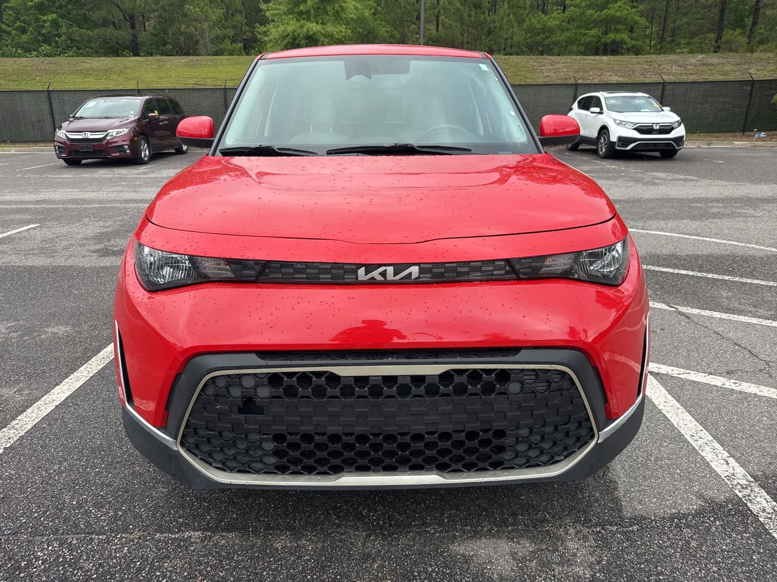 Used 2023 Red Kia LX image 4