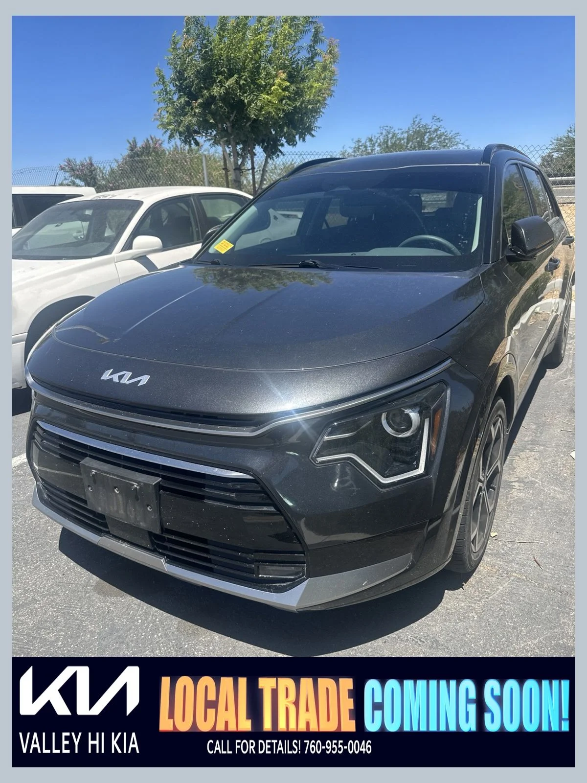 Used 2023 Graphite Gray Kia EX Touring image 1