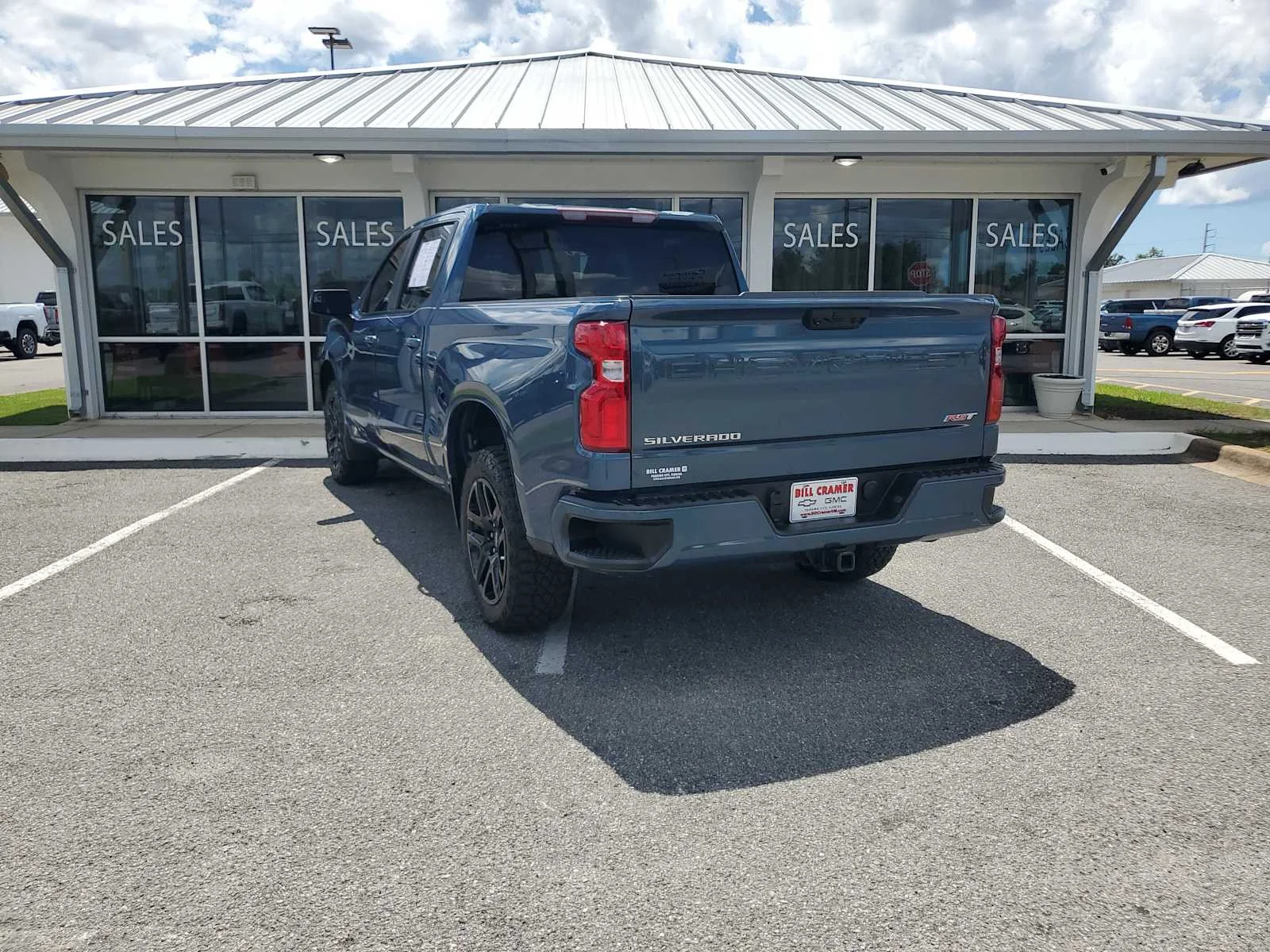 Used 2024 Lakeshore Blue Metallic Chevrolet RST image 3