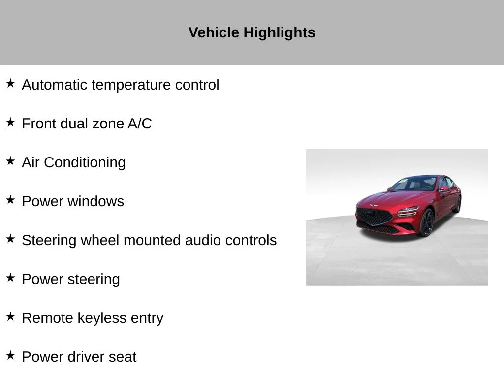 2023 GENESIS G70 Standard - Photo 27