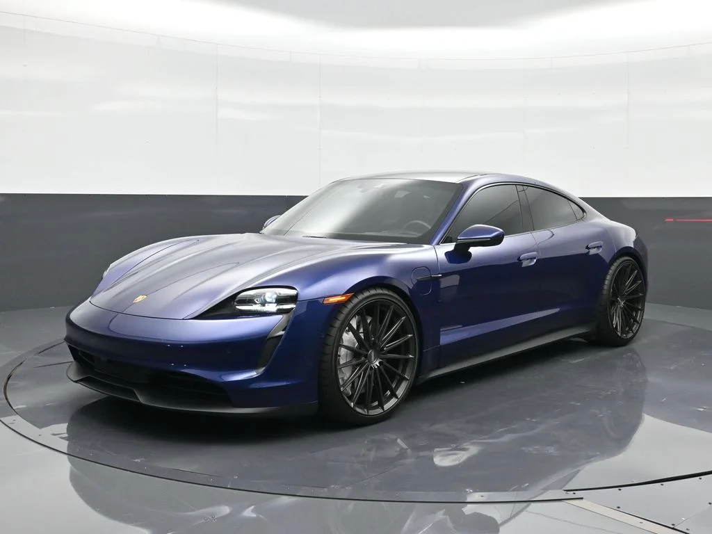 Used 2020 Blue Porsche 4S image 1