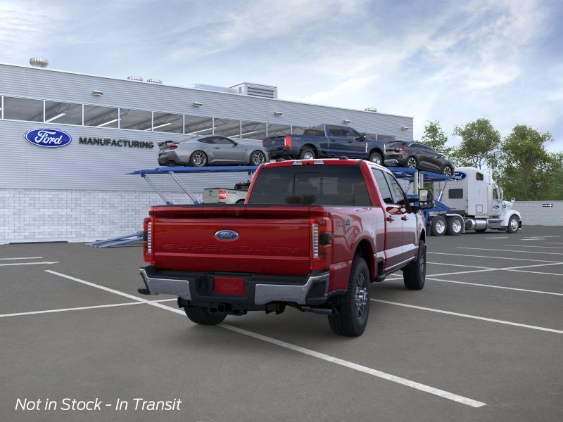New 2026 Ruby Red Metallic Tinted Clearcoat Ford F-250® Lariat® image 8