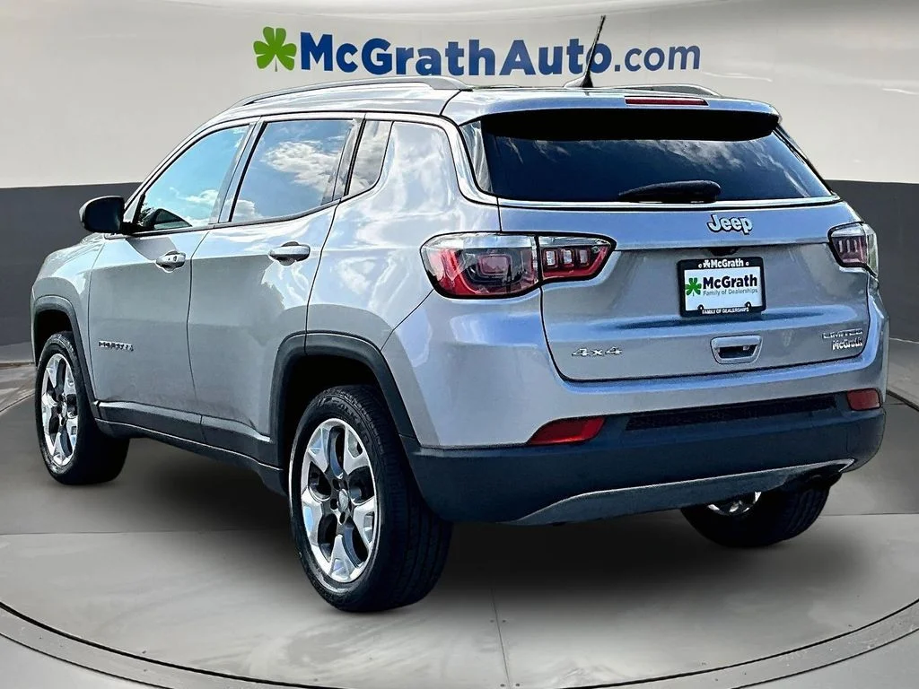 Certified Used 2019 Silver Jeep Limited image 5