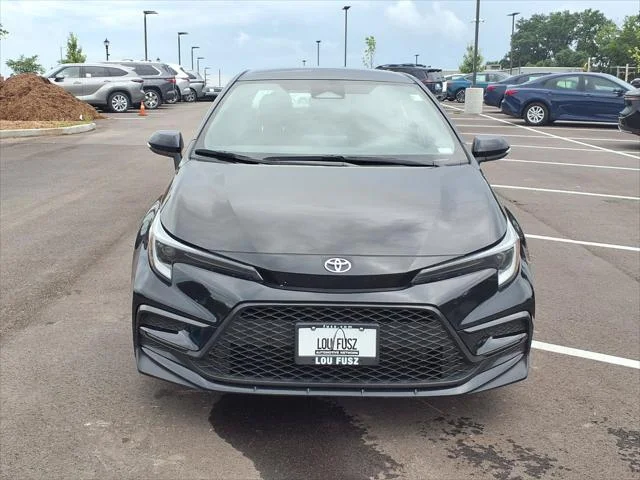 Certified Used 2023 Midnight Black Metallic Toyota SE image 64