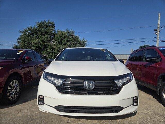 Used 2024 Platinum White Pearl Honda Sport image 2