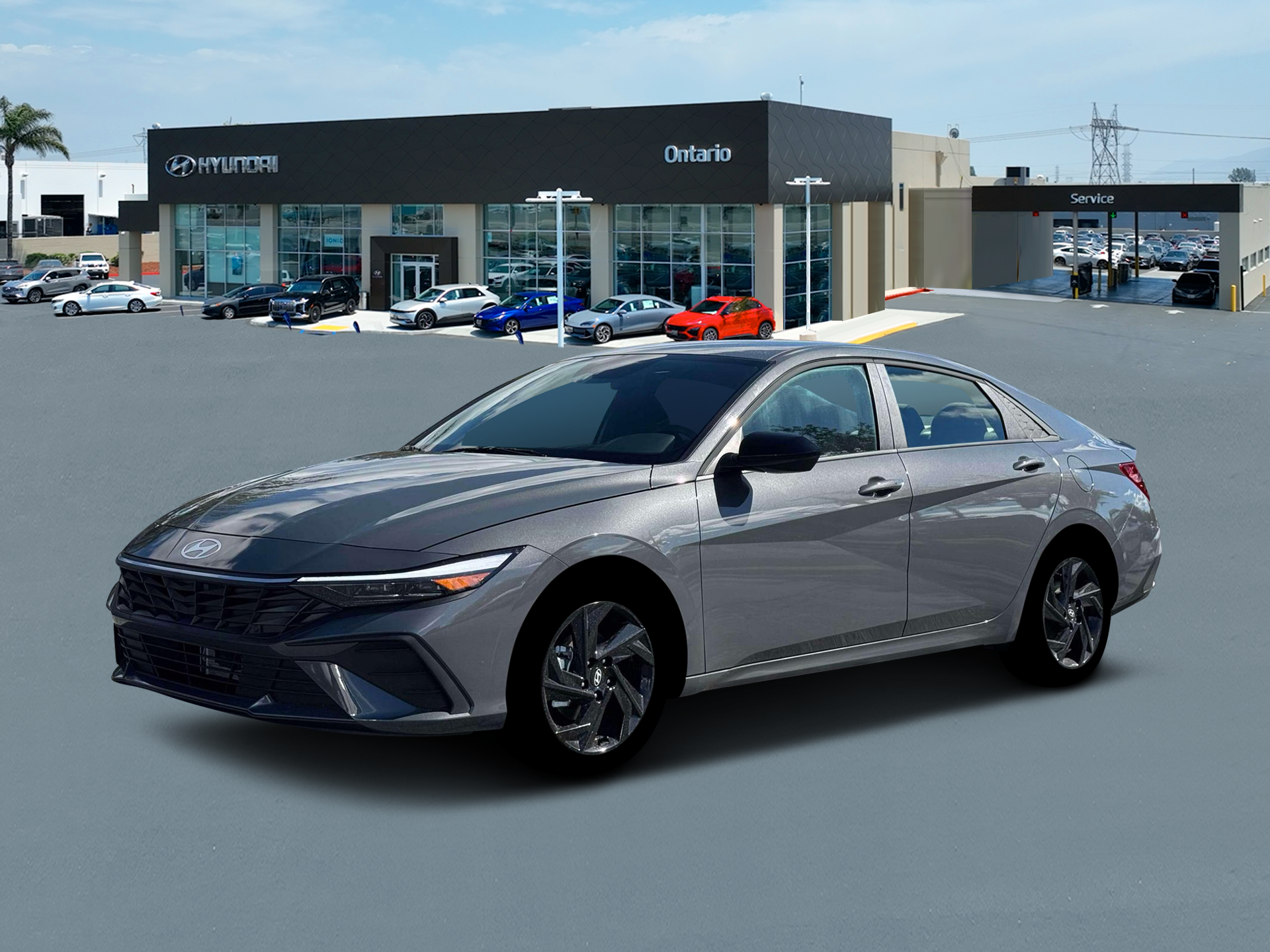 New 2026 Gray Hyundai SEL Sport image 2