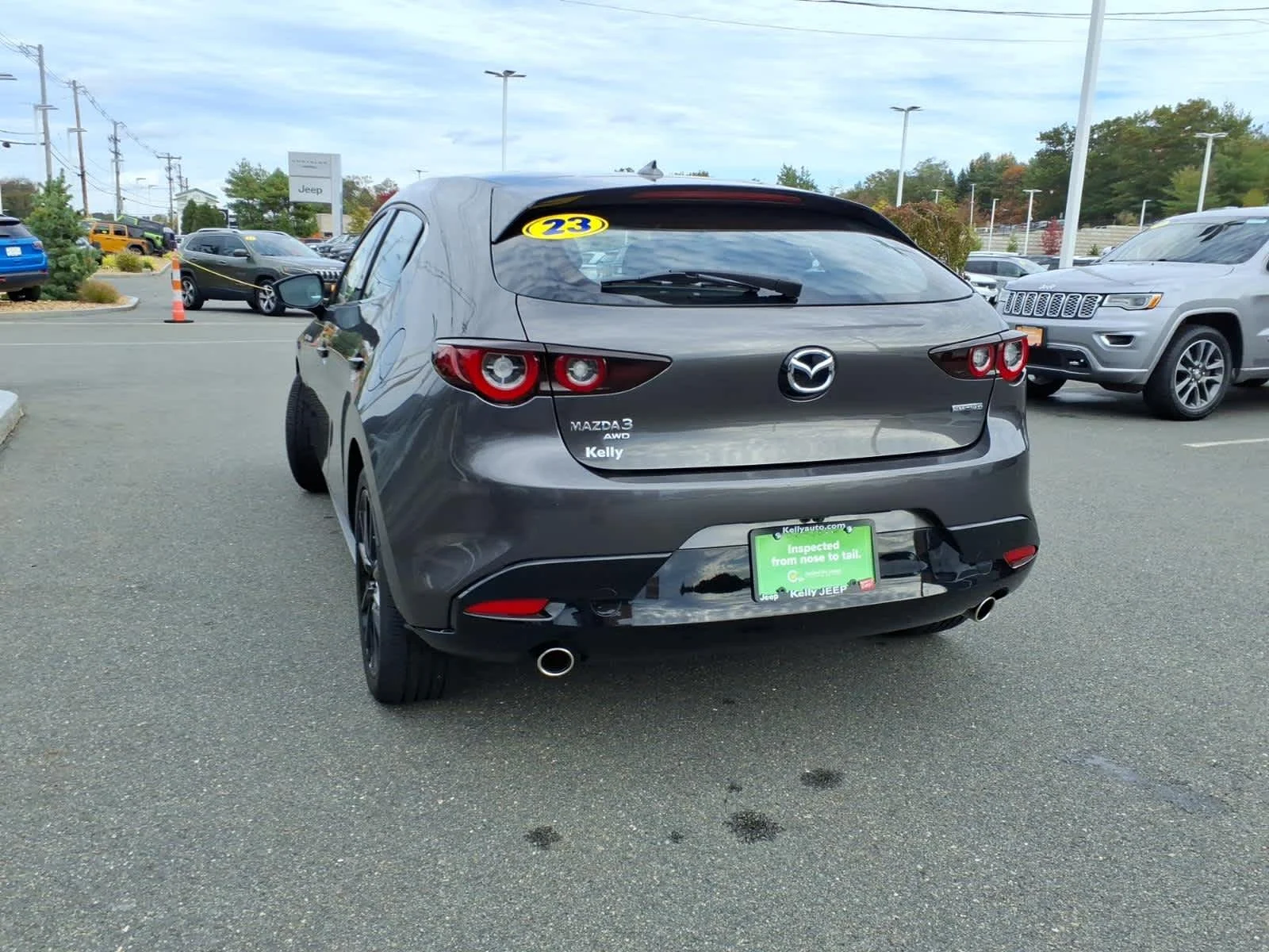 Certified Used 2023 Machine Gray Metallic Mazda 2.5 S Premium image 10