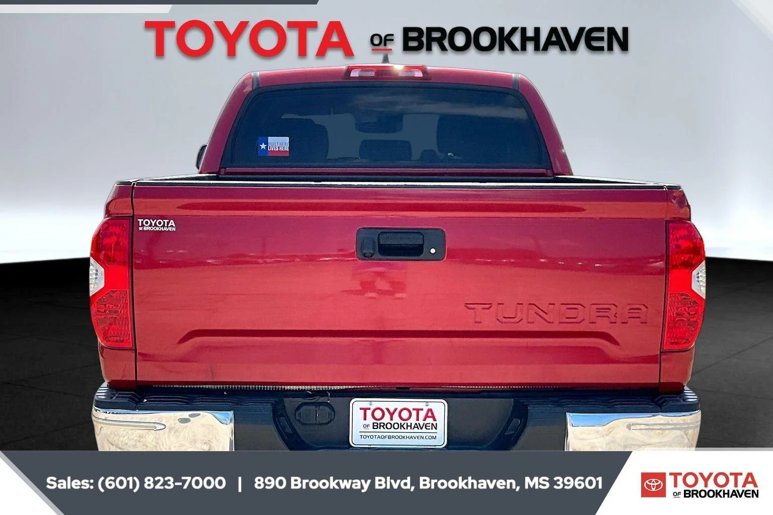 Used 2021 Barcelona Red Metallic Toyota SR5 image 4