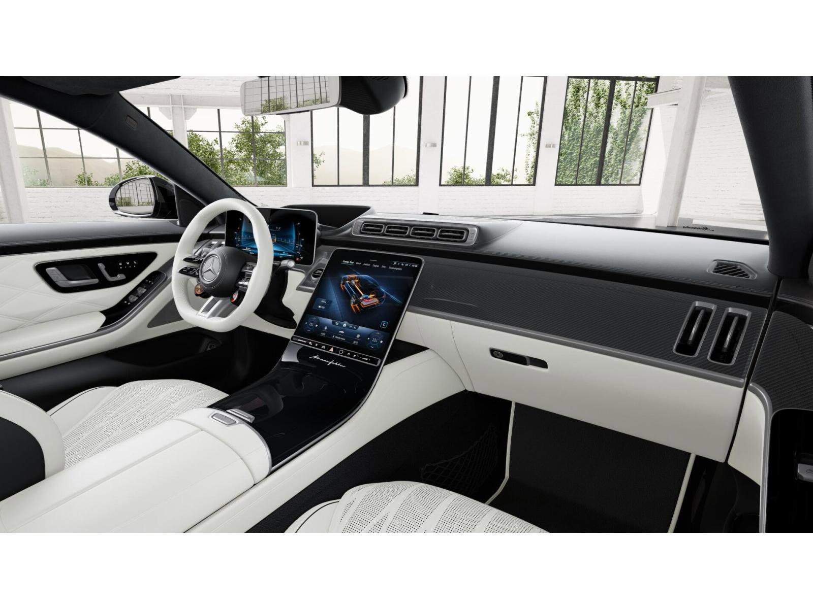 New 2026 MANUFAKTUR Graphite Grey Magno Mercedes-Benz S 63 E AMG® image 6