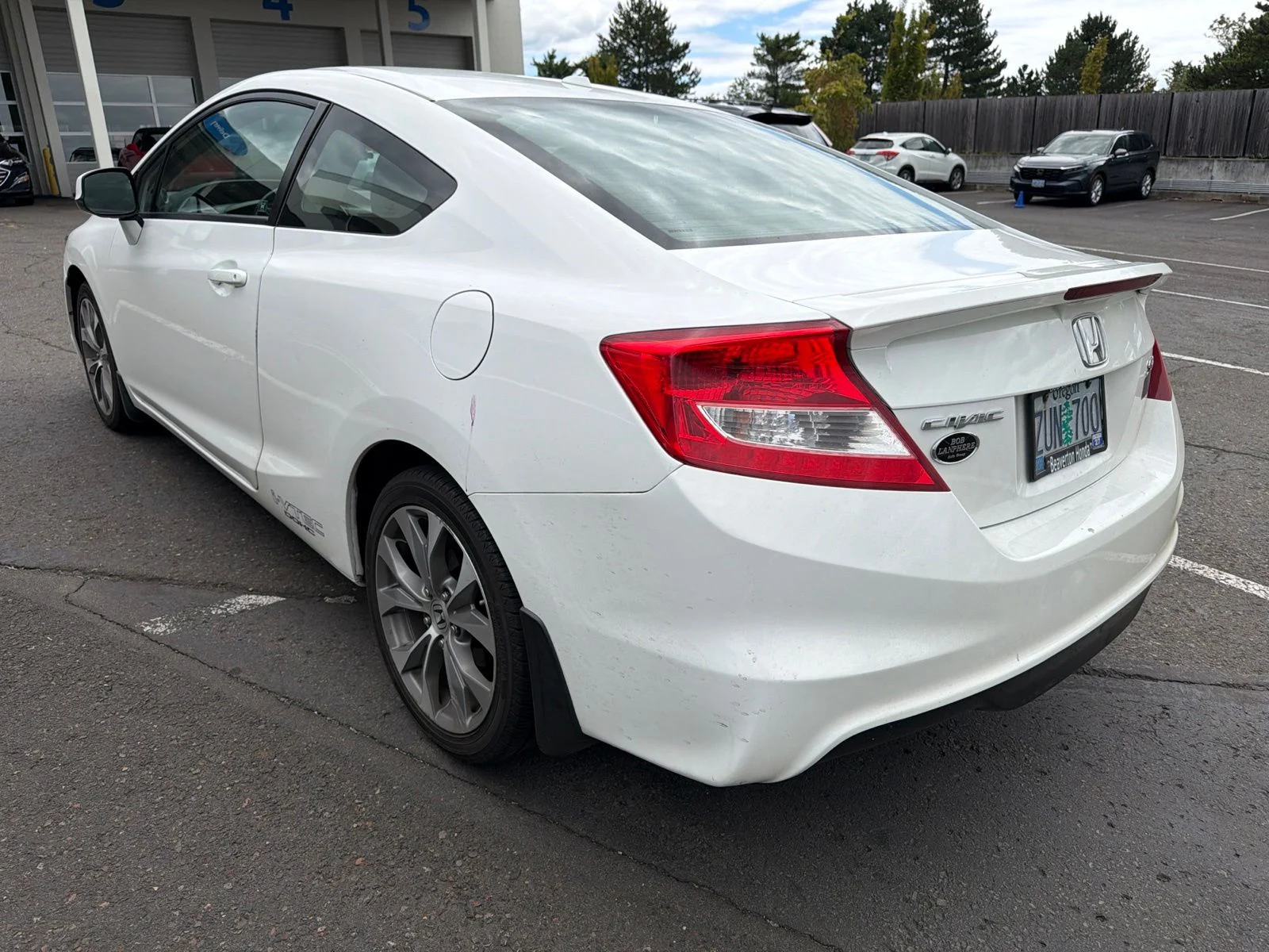 Used 2012 Taffeta White Honda Si image 6