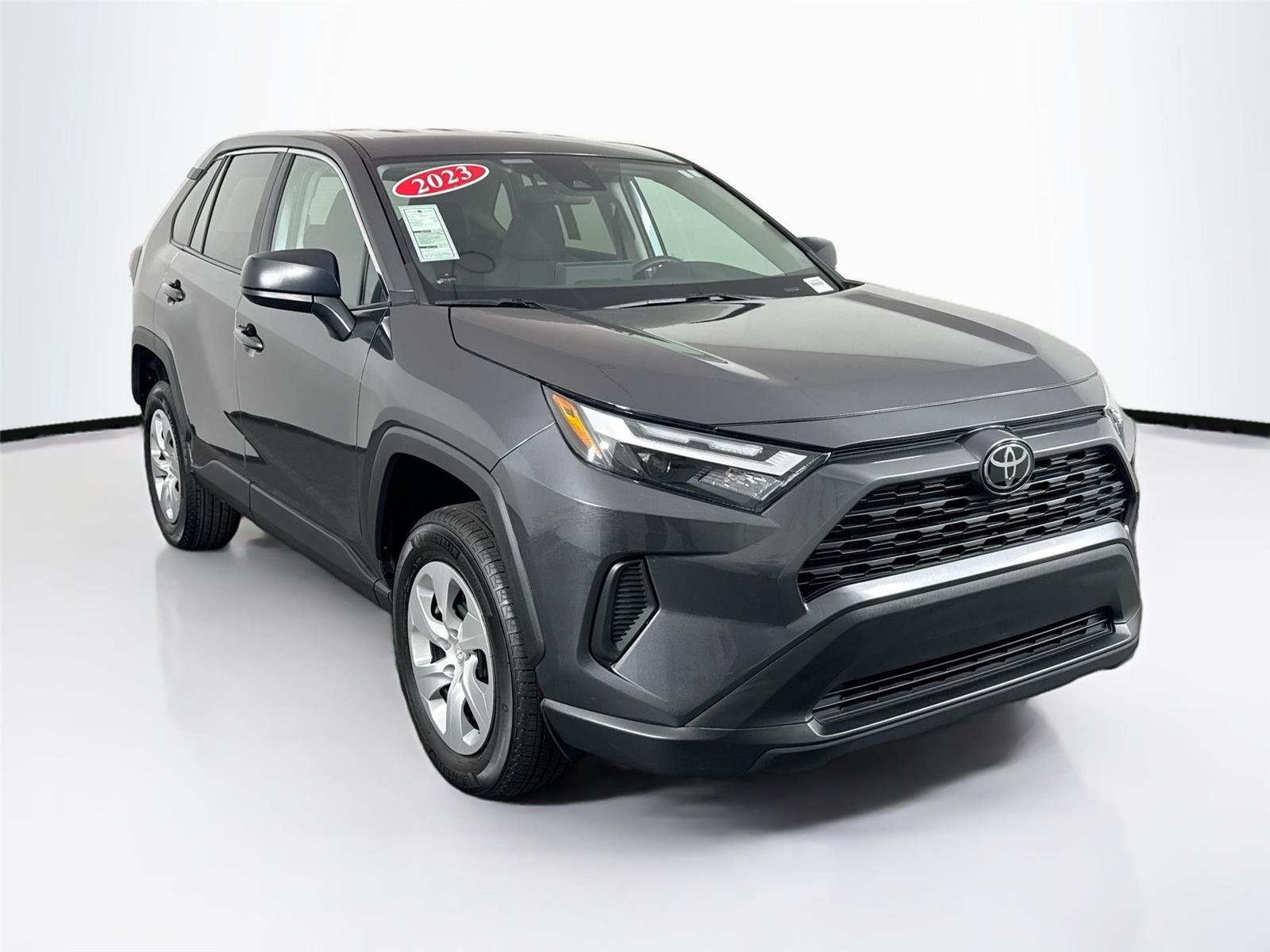 Used 2023 Magnetic Gray Metallic Toyota LE image 8