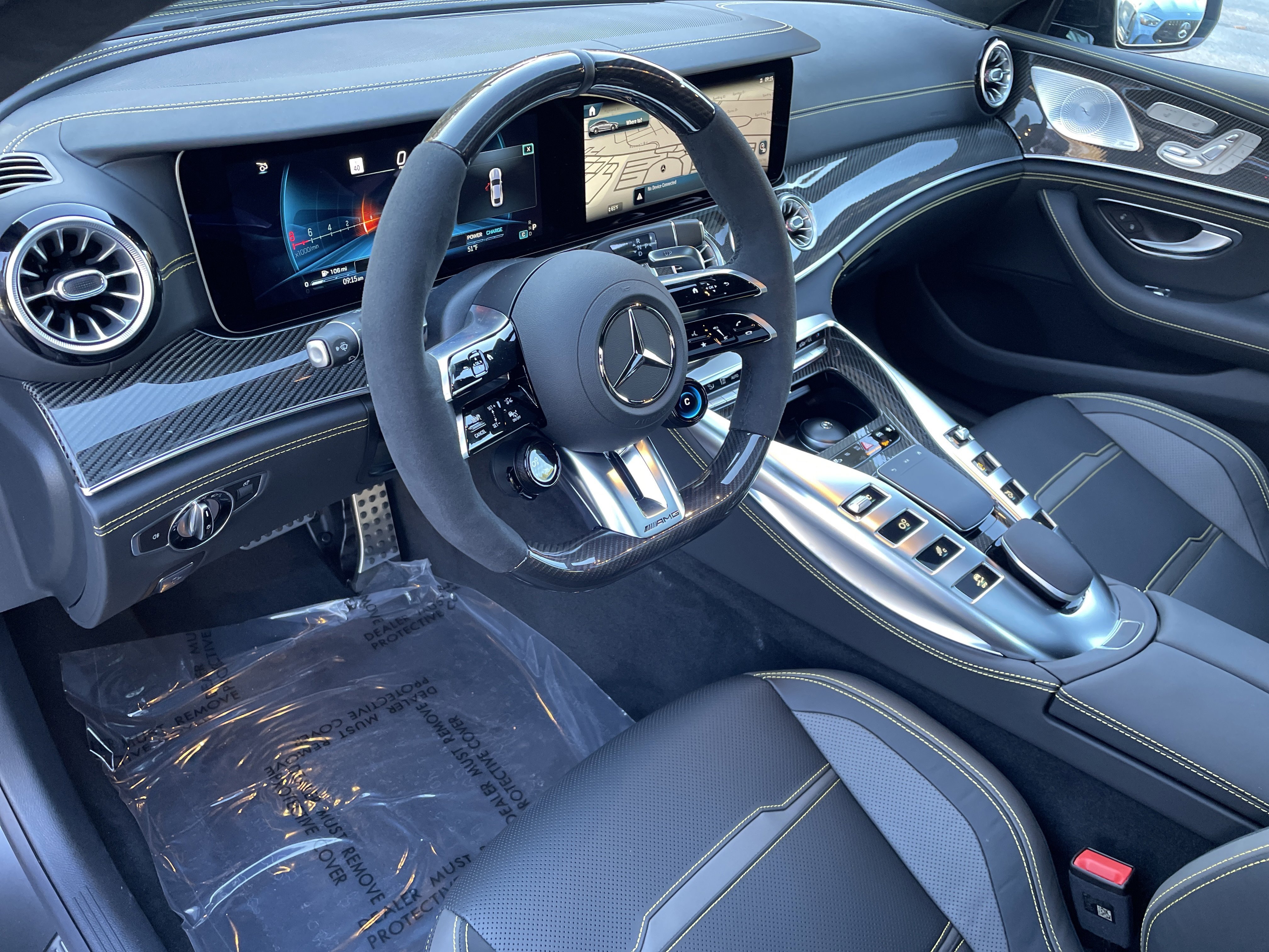 New 2026 MANUFAKTUR Graphite Grey Magno Mercedes-Benz AMG® GT 53 4-Door Coupe image 19
