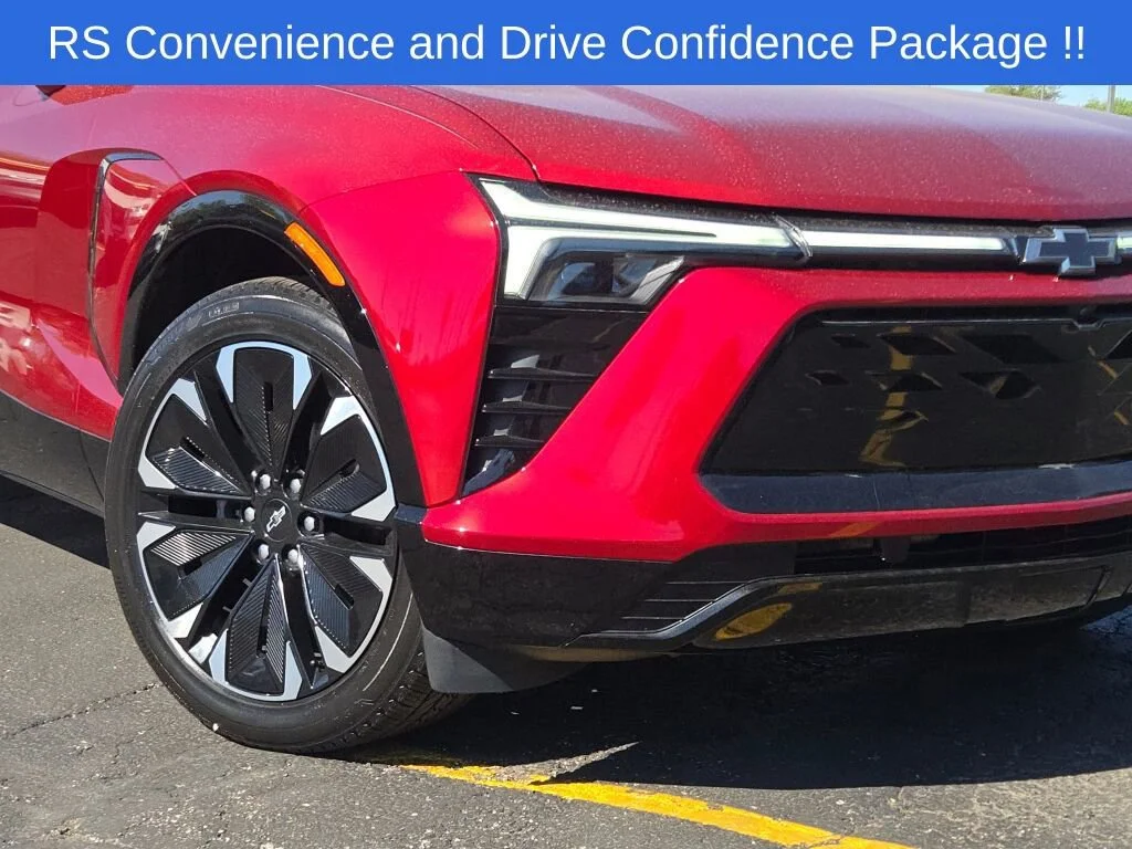 Used 2024 Radiant Red Tintcoat Chevrolet RS image 3