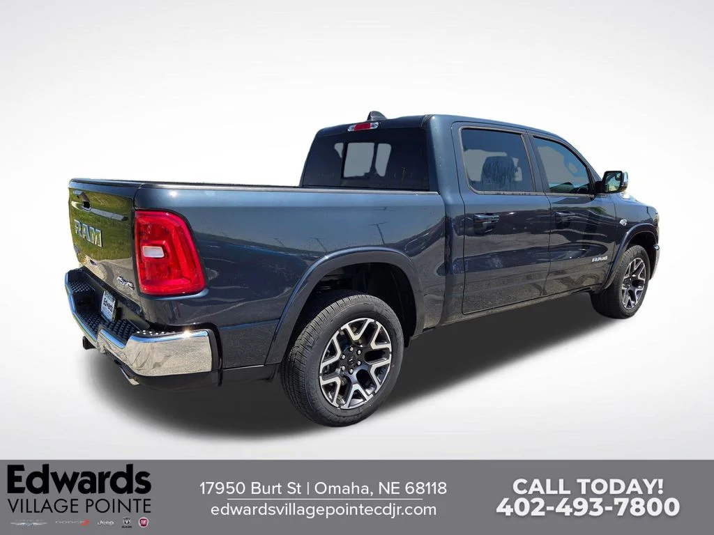 New 2026 Forged Blue Metallic Exterior Paint RAM Laramie image 3