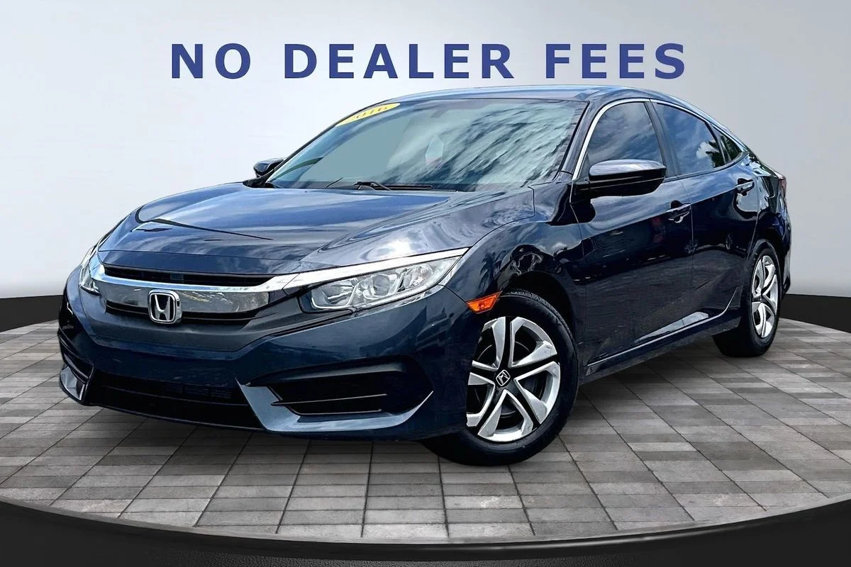 Used 2016 Blue Honda LX image 1