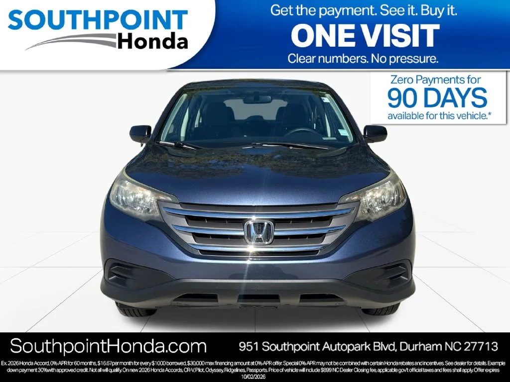 Used 2014 Twilight Blue Metallic Honda LX image 2