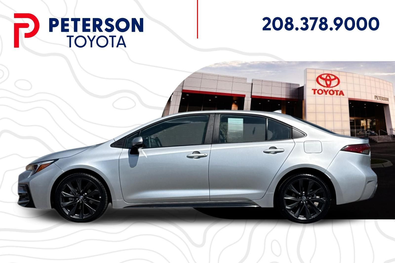 Used 2025 Silver Toyota XSE image 6