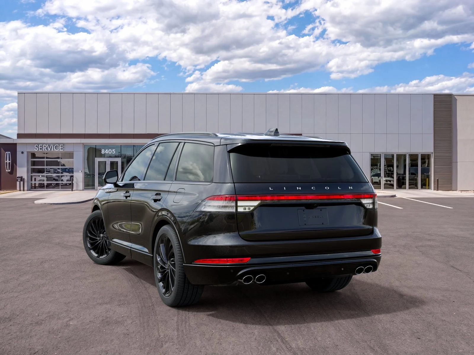 New 2027 Infinite Black Metallic Clearcoat Lincoln Reserve image 8