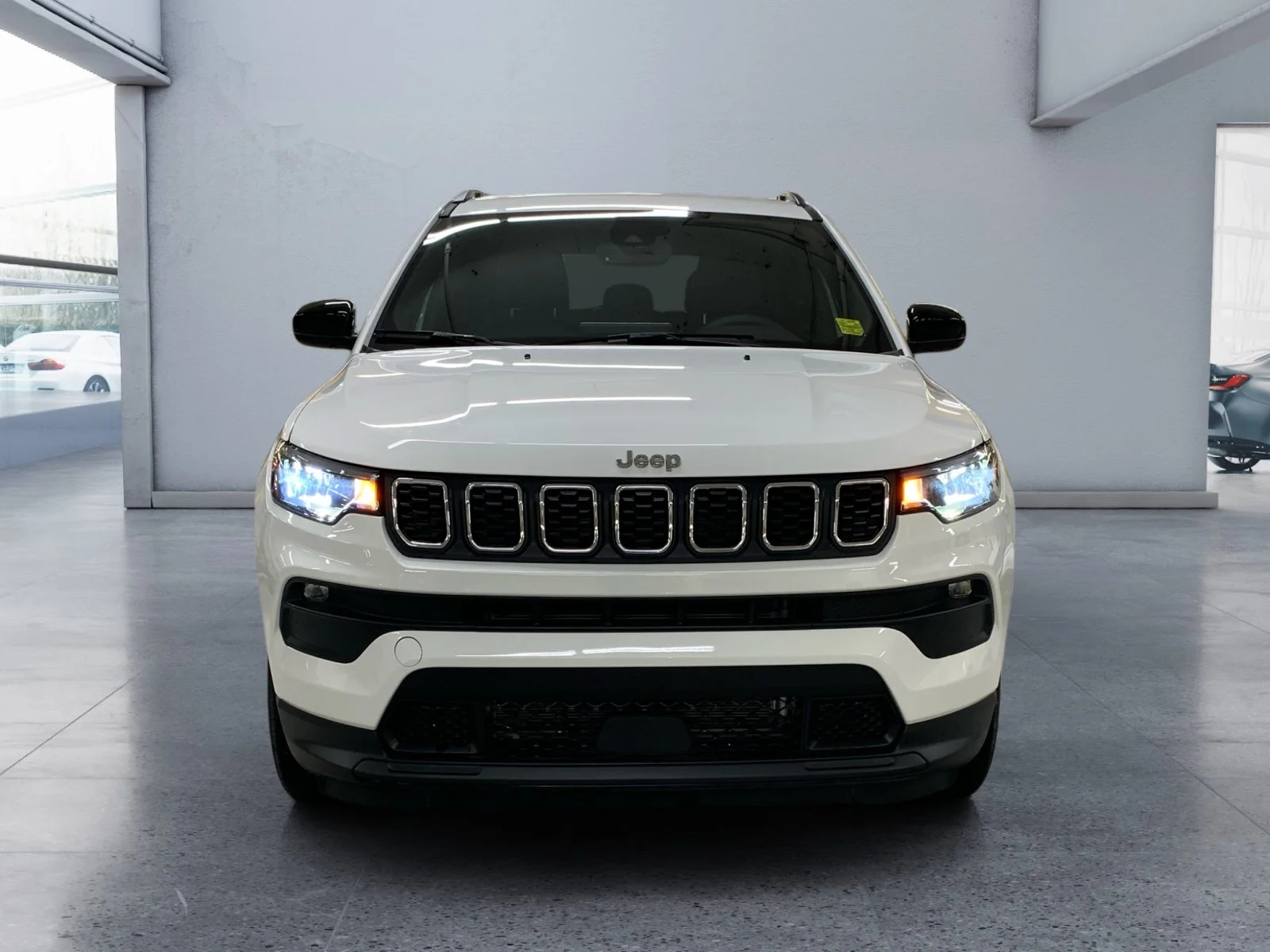 New 2026 Bright White Jeep North image 8