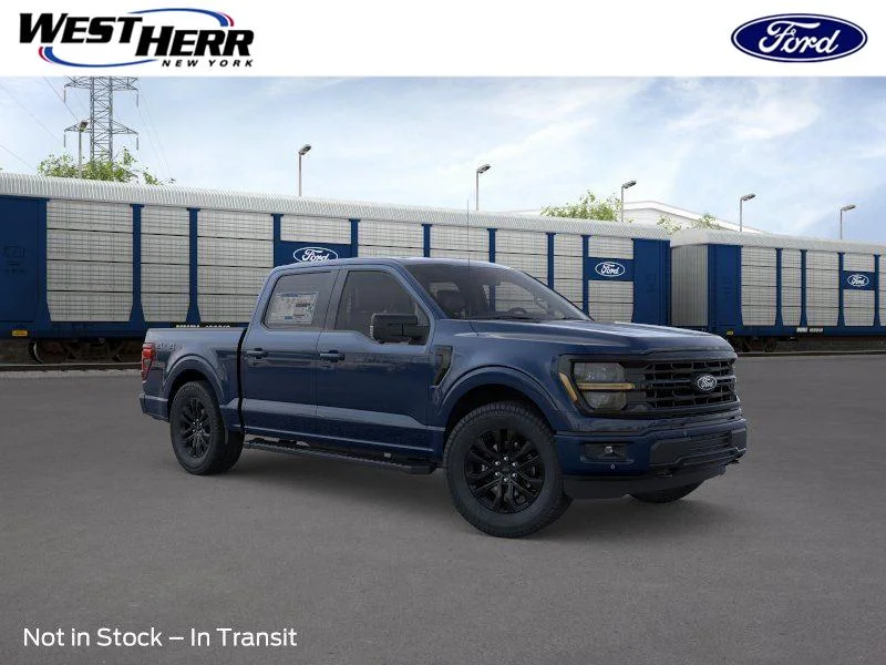 New 2026 Antimatter Blue Metallic Ford XLT image 1