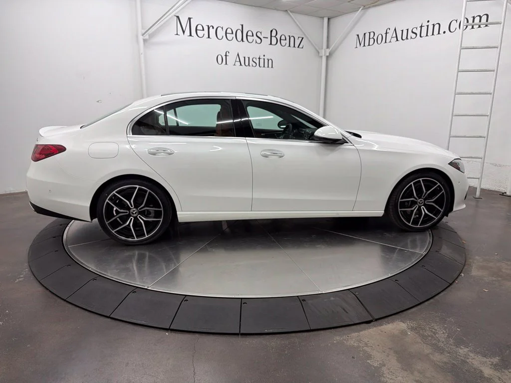New 2027 White Mercedes-Benz C 300 image 8