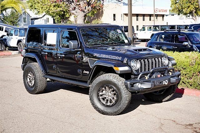 Certified Used 2024 Black Jeep 4-Door Rubicon 392 Final Edition image 2
