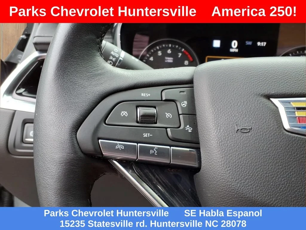 Used 2024 Argent Silver Metallic Cadillac Premium Luxury image 12