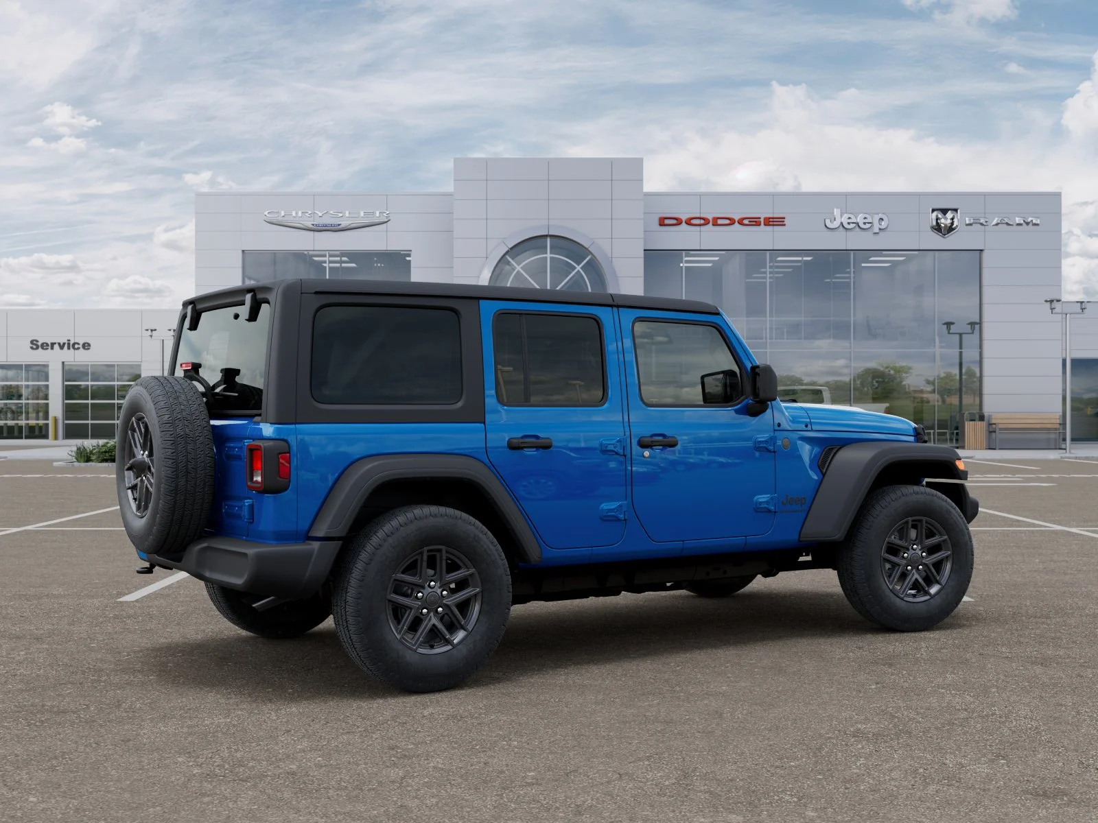 New 2026 Hydro Blue Pearlcoat Jeep Sport S image 30