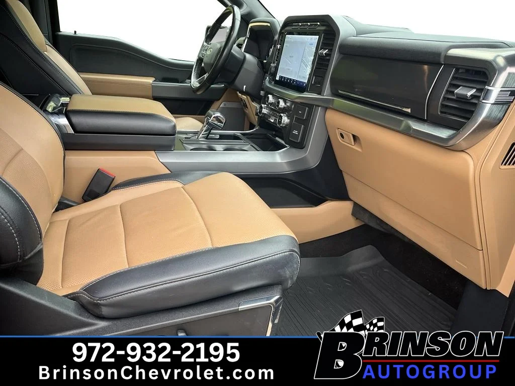 Used 2022 Black Ford LARIAT image 5