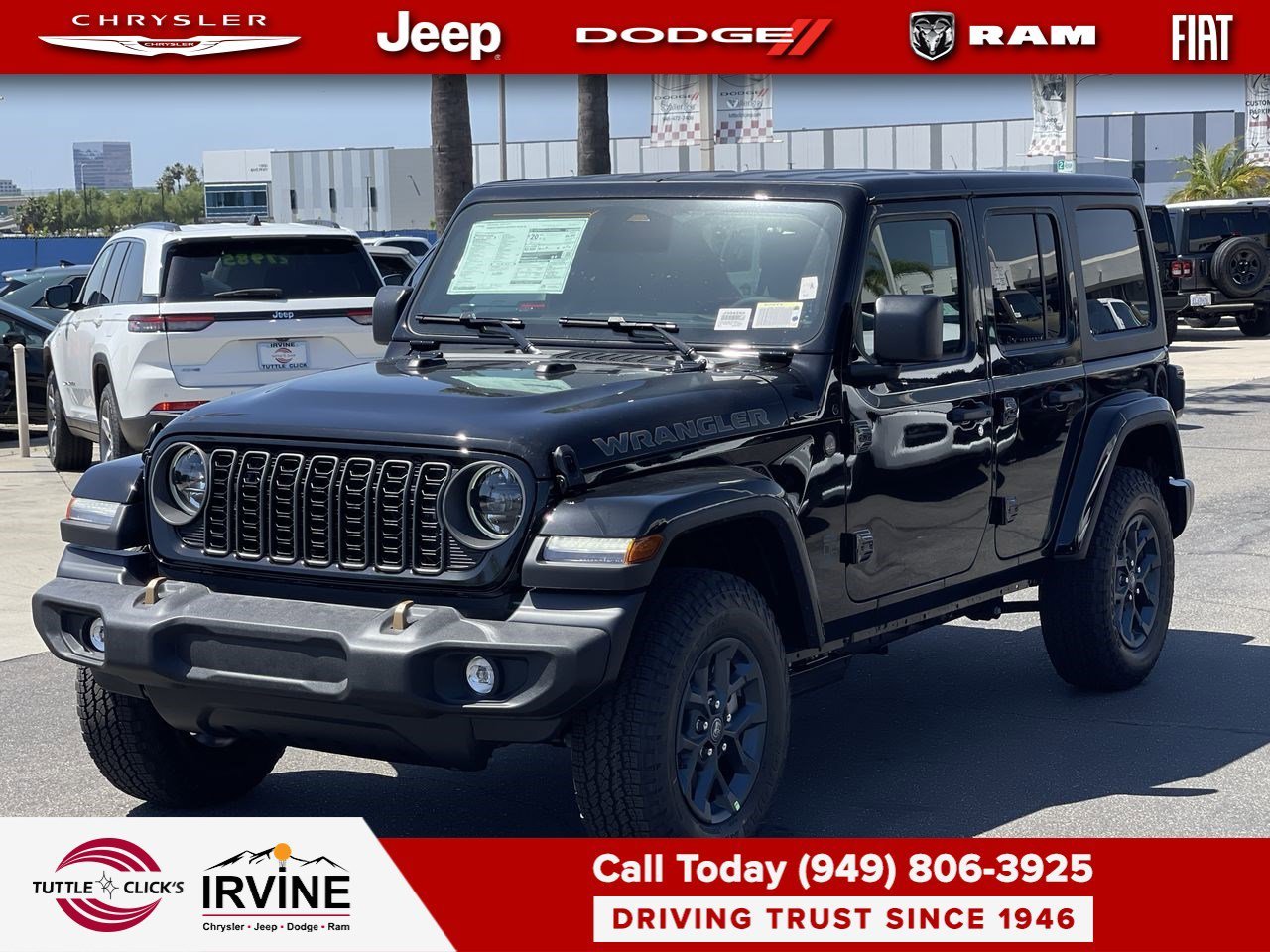 New 2026 Black Clearcoat Jeep 85th Anniversary image 3