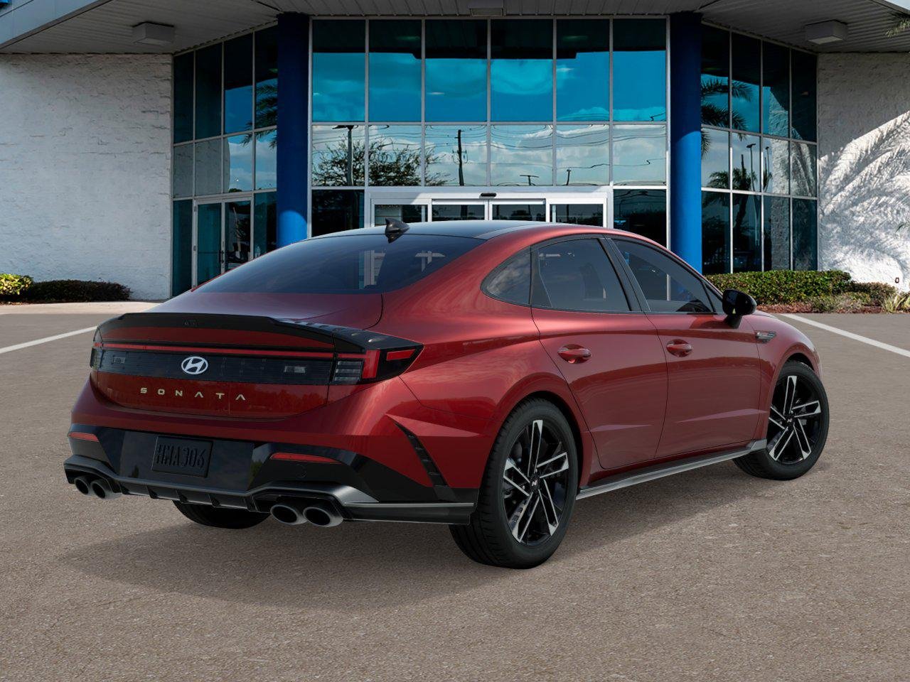 New 2026 Ultimate Red Hyundai N Line image 4