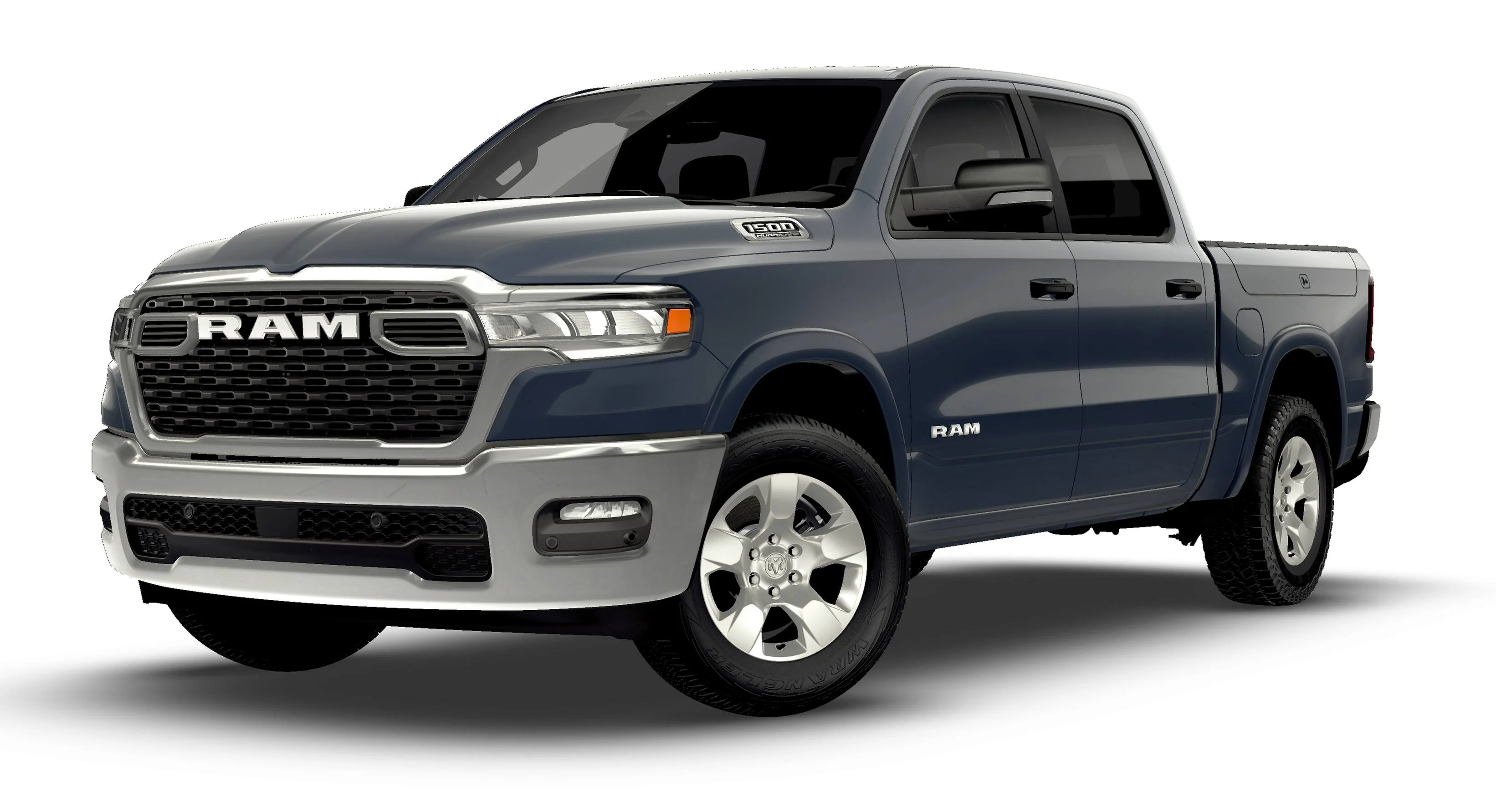 New 2026 Forged Blue Metallic Exterior Paint RAM BIG HORN image 13