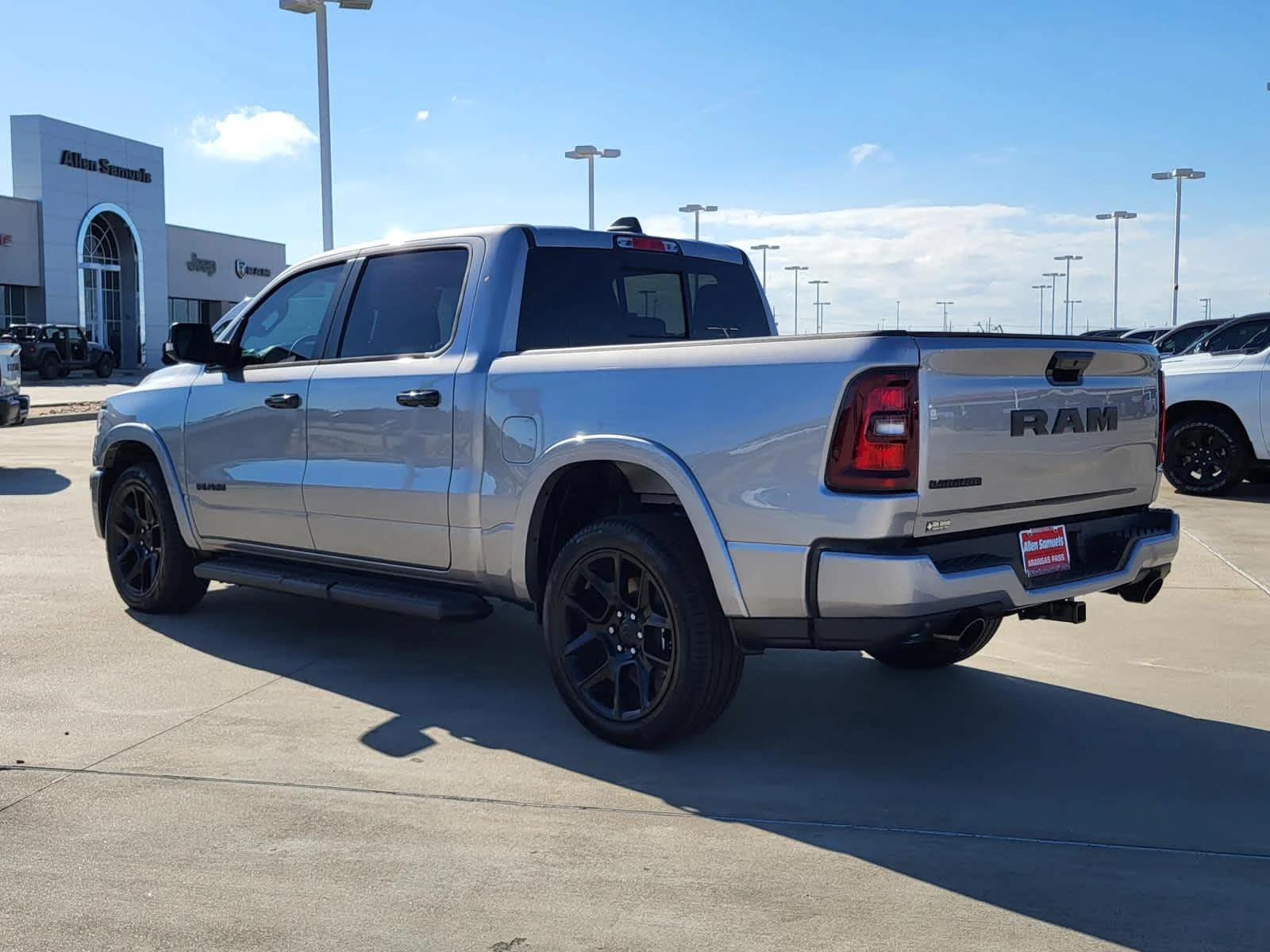 New 2026 Billet Silver Metallic Clear-Coat Exterior Paint RAM Laramie image 3
