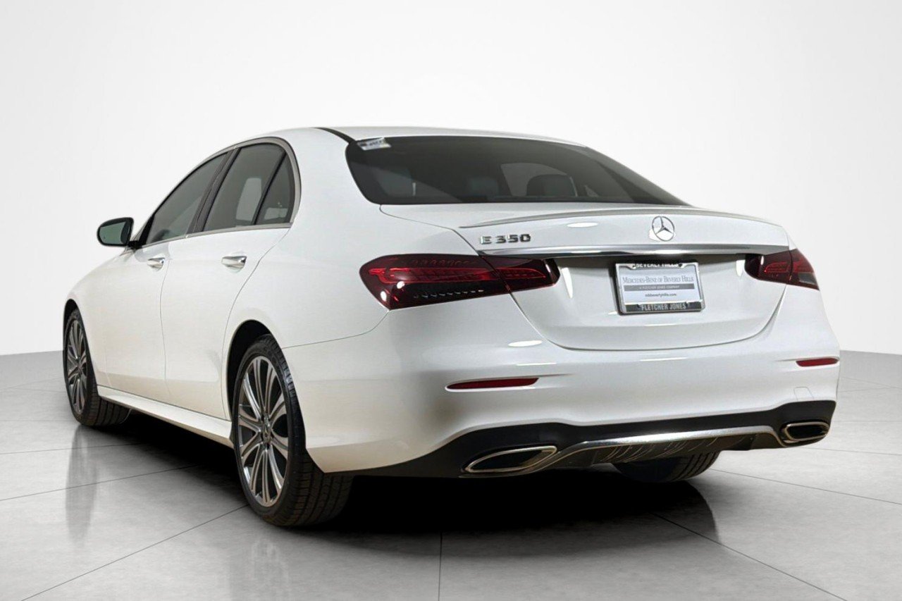 Certified Used 2023 Polar White Mercedes-Benz E 350 image 3