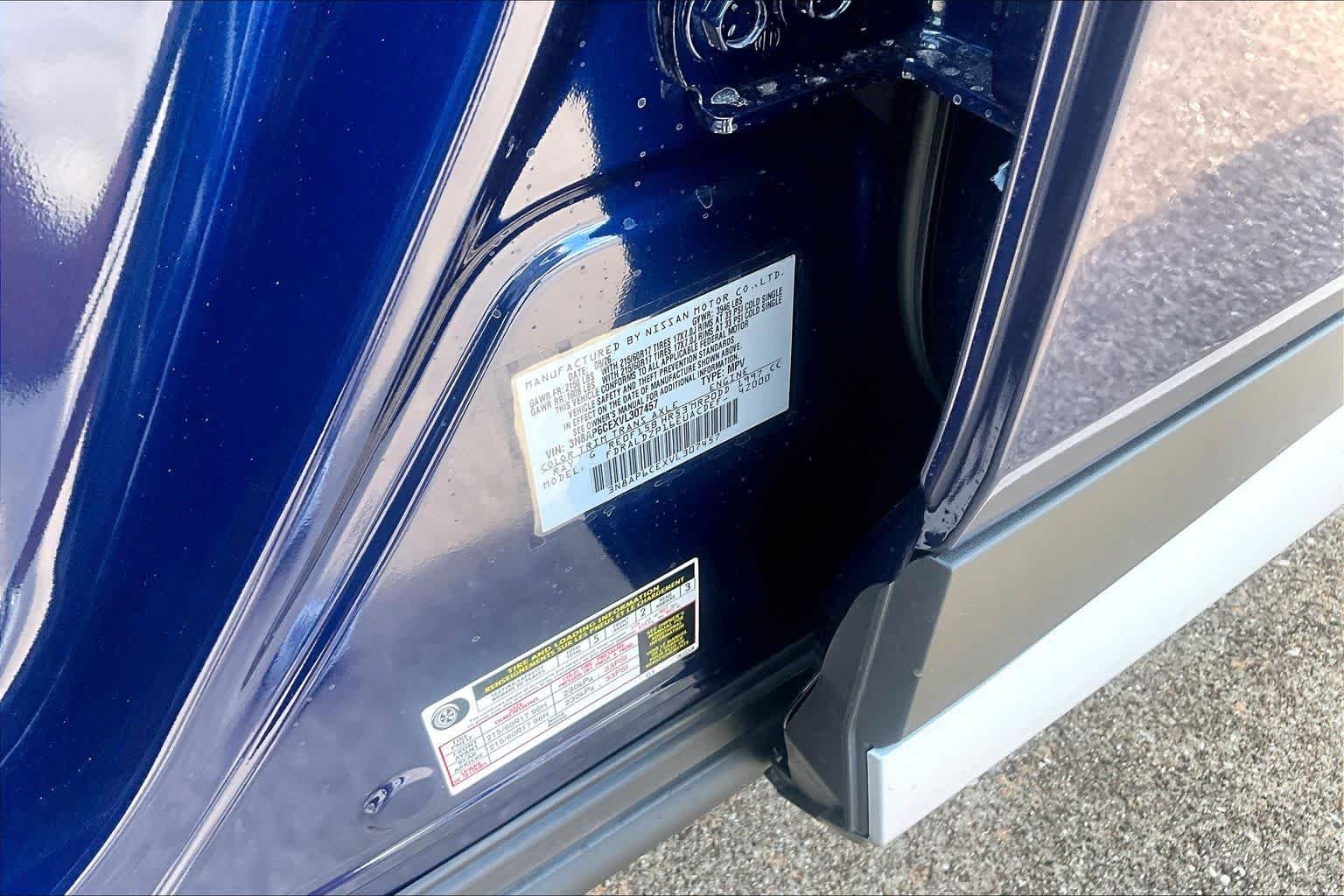 New 2027 Deep Blue Pearl Nissan SV image 17