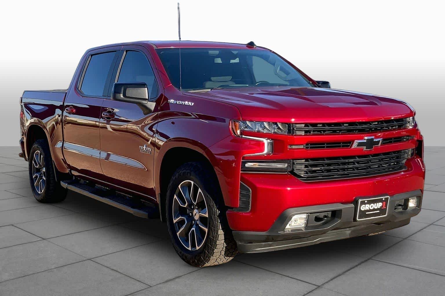 Certified Used 2021 Cherry Red Tintcoat Chevrolet RST image 3