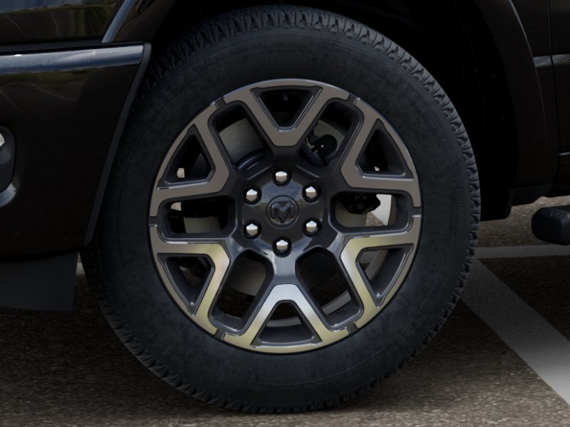 New 2026 Diamond Black Crystal Pearl-Coat Exterior Paint RAM LARAMIE image 8