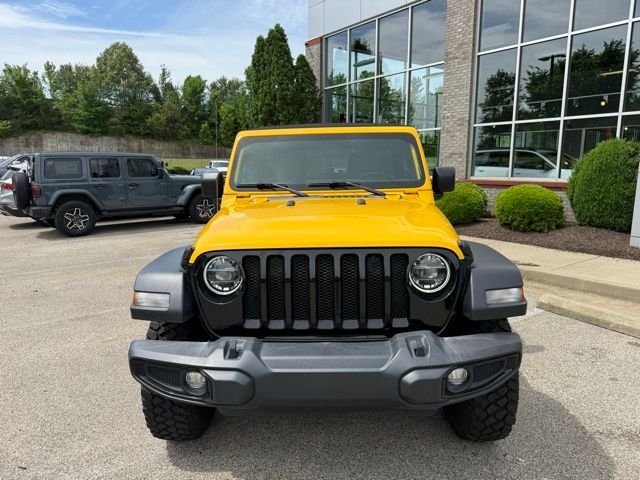 Used 2021 Yellow Jeep Unlimited Willys image 10