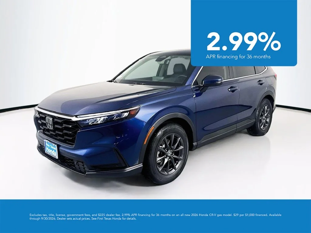 New 2027 Canyon River Blue Metallic Honda EX-L image 3