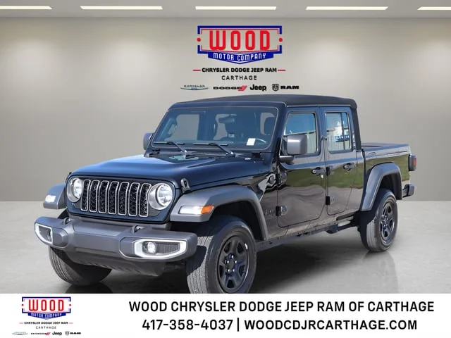 Used 2024 Black Clearcoat Jeep Sport image 8