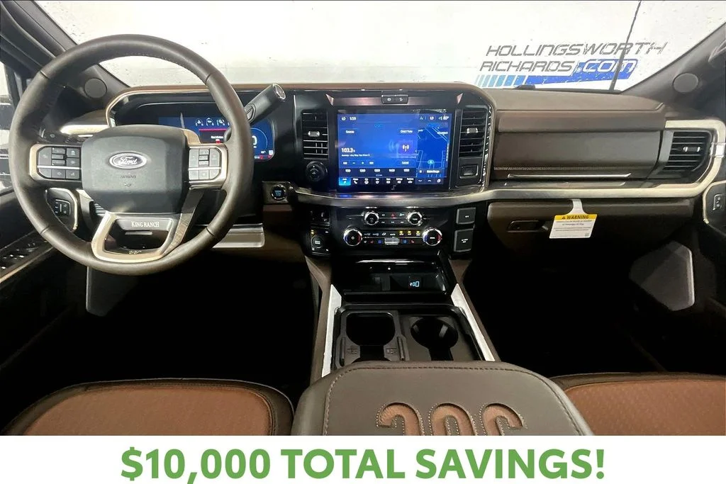 New 2026 Star White Metallic Tri-Coat Ford F-250® King Ranch® image 5