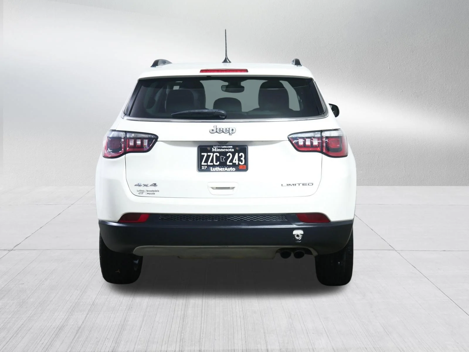 Used 2017 White Clearcoat Jeep Limited image 6
