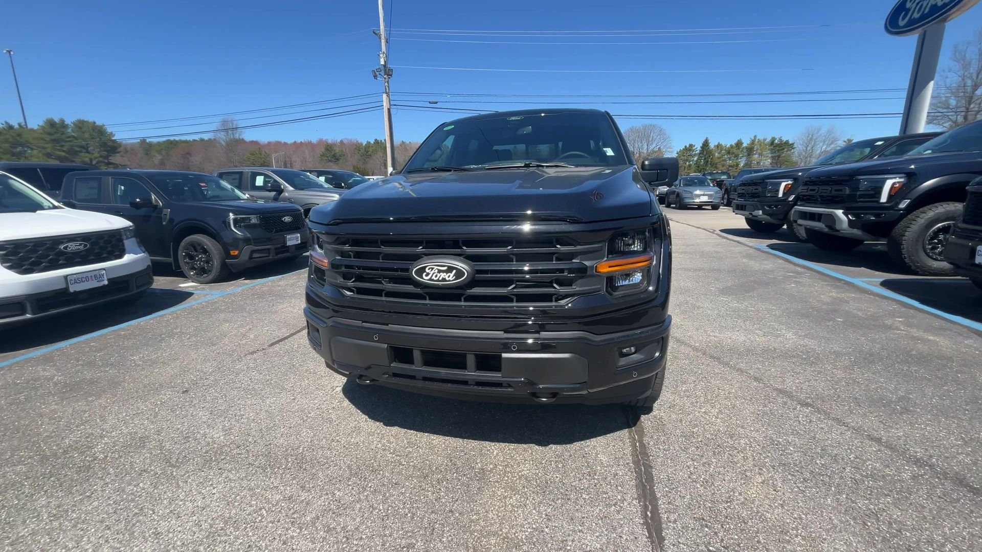 New 2026 Agate Black Metallic Ford XLT image 14