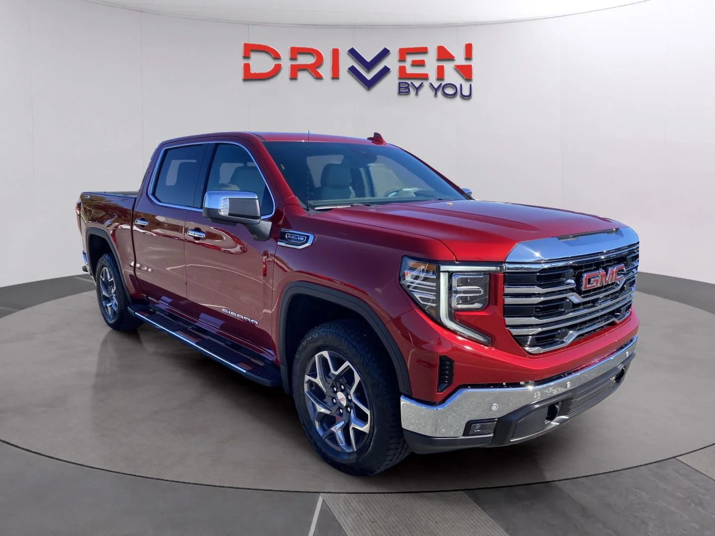New 2026 Volcanic Red Tintcoat GMC SLT image 8