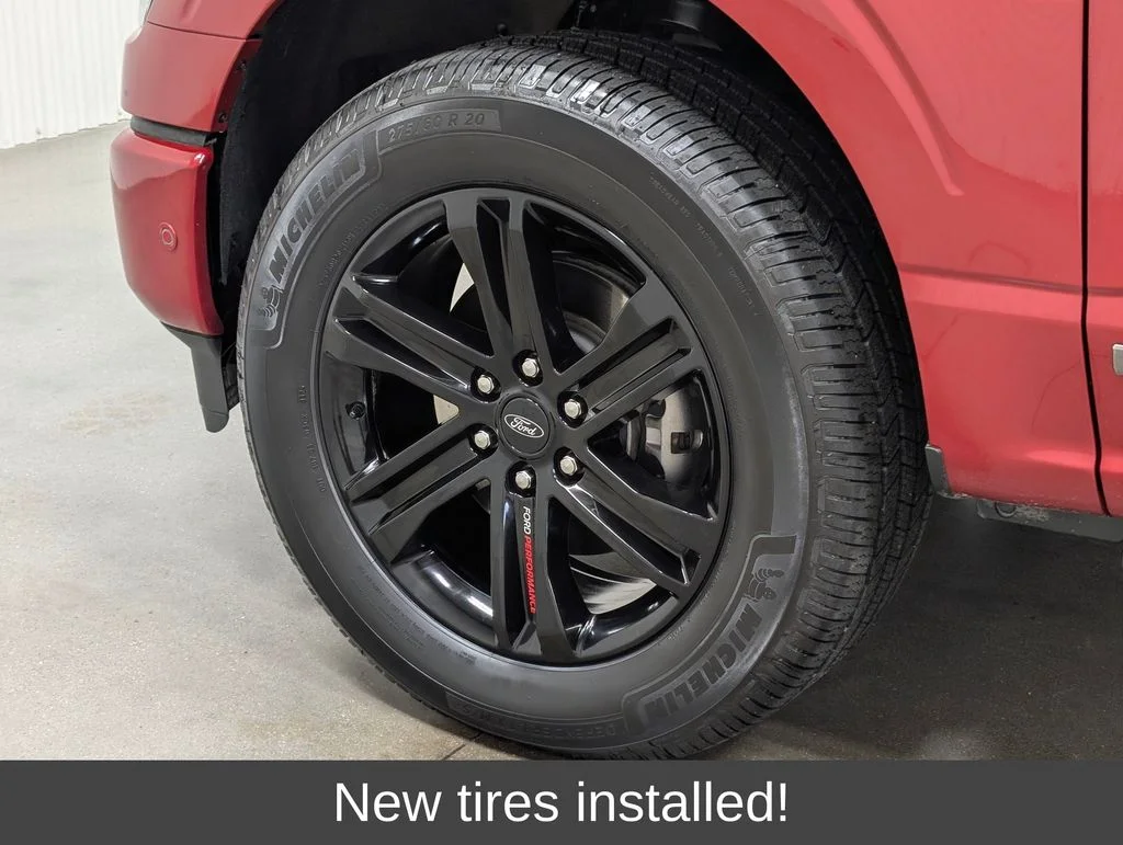 Certified Used 2022 Rapid Red Metallic Tinted Clearcoat Ford Platinum image 2