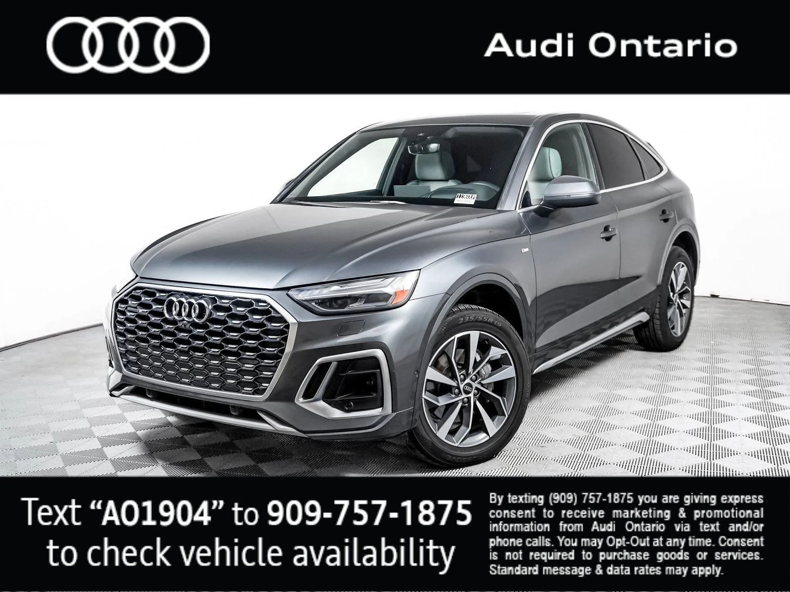 Used 2023 Daytona Gray Pearl Effect Audi S line Prestige image 1