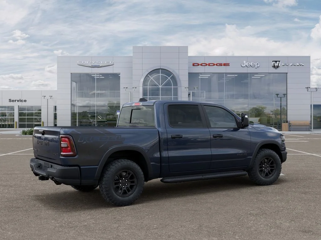 New 2026 Forged Blue Metallic Exterior Paint RAM Rebel image 4